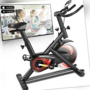 Heimtrainer Cycling Fitness Bike Fahrrad Trimmrad Hometrainer mit LCD-Display DE