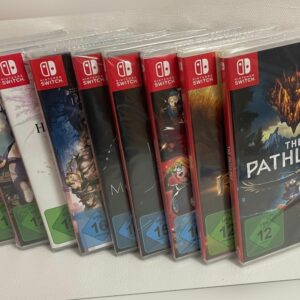 Nintendo Switch Spiele Auswahl- Pathless Persona Risen Moonscars Harvestella