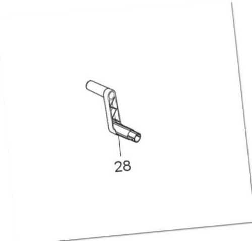 Nilfisk Handgriff Kurbel Griff für X-TRA Schlauchtrommel C-PG 130.2, C-PG 135.1