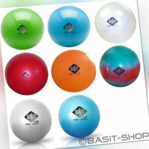 BASIT Gymnastikball Sitzball Fitnessball Ball Bürostuhl Farben & Größen wählbar