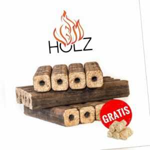 Holzbriketts Briketts aus 100% Eiche Pini&Kay Kaminholz Holz Brennholz