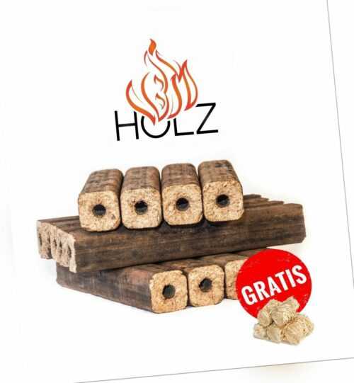 Holzbriketts Briketts aus 100% Eiche Pini&Kay Kaminholz Holz Brennholz