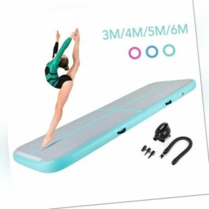 3m 4m 5m 6m Turnmatte Air Yoga Track  Gymnastikmatte Tumbling Matte Aufblasbar