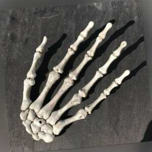 Halloween Kunststoff Geist Skelett Hand Knochen Handwerk Dekor Party 1 Paar