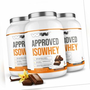 WFN Approved Isowhey - Whey Isolat - Molkenprotein Laktosefrei - Sofort löslich