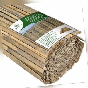 Bambus Sichtschutz Bambusmatte Gartenzaun Balkon Natur Windschutz Garten Balkon