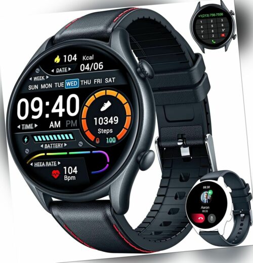 Smartwatch Fitness Tracker Fitnessuhr mit Schrittzähler, Blutdruck, Puls,  C18