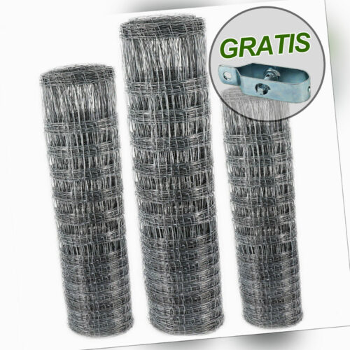 Wildzaun Forstzaun Weidezaun Gartenzaun Drahtzaun Knotengeflecht 160/15/15 %%