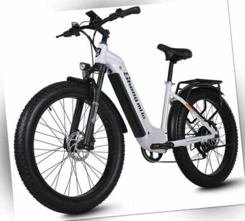 26 Zoll E-Bike Elektrofahrrad 840Wh BAFANG 1000W Shengmilo Mountainbike MX06 MTB