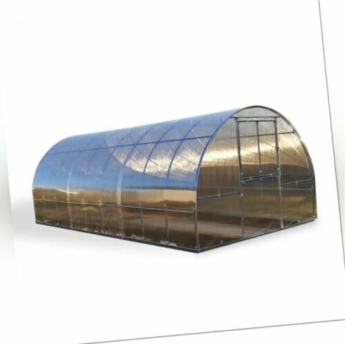 Gewächshaus KLASIKA EASY 3x4m (12m2) mit 4mm Polycarbonat (Rahmen aus Vierkantro