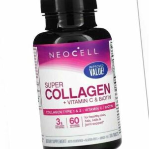 NEOCELL  SUPER COLLAGEN Kollagen Type 1 &3-180 Tabletten- BEAUTY&Gelenkkollagen