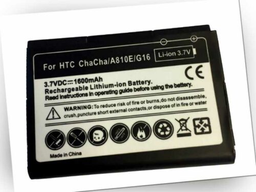 12x Akku für HTC ChaCha A S570 / BH06100 A810 G16 NEU Handyakku Accu Battery
