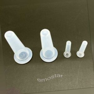 4 Stk Gesicht Schröpfen Silikon Schröpfgläser Vakuum Schröpfkopf Massage Cups