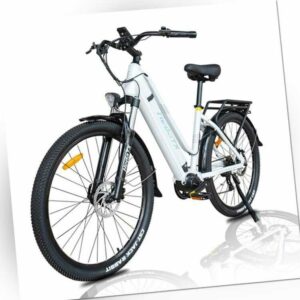 Elektrofahrrad 250W 27,5'' Mountainbike e-Bike Mittelmotor Shimano 7 Gäng EMTB