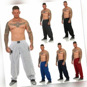 Herren Bodybuildinghose Jogginghose Sport- Freizeithose M-12XL