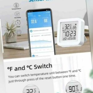 Smart Home Temperatur & Feuchtigkeitssensor