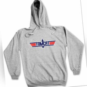 Tomcat Sweatshirt Kapuzenpullover Top Jet Fun Gun Maverick Flugzeug Pilot