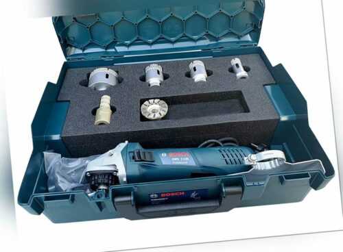 Fliesenbohrer M14 Diamantbohrer Set in Bosch L-BOXX 136 | Wahlweise + Bosch GWS7