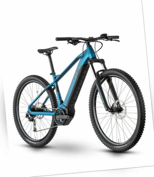 27,5 Zoll Raymon HardRay E 5.0 Pedelec E-Bike MTB matt blau 70Nm 630Wh 50 cm