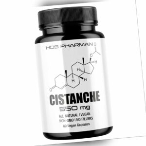 Cistanche Capsules 550mg Clean Extract Natural Cistanche Tubulosa Supplement Hig