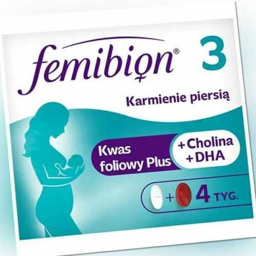 FEMIBION 3 | Vitamine Mineralien-Booster Stillzeit, 28 + 28 Tab Kaps CAPS