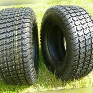 2 x Reifen 18x8.50-8 inkl. Schlauch 18x8.50-8 für Aufsitzmäher Rasenmäher WV WB