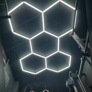 LED RGB Sechseck Garage Licht Wabe Lichter für Werkstatt Turnhalle Gaming Zimmer