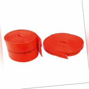 Schutzschlauch PE 10m rot Rohrisolierung | Isolierschlauch Abfluss | 4mm Dämmung