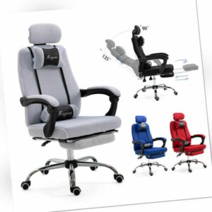 Mingone Bürostuhl mit Fußstütze Drehstuhl Gaming Stuhl Schreibtischstuhl Sessel