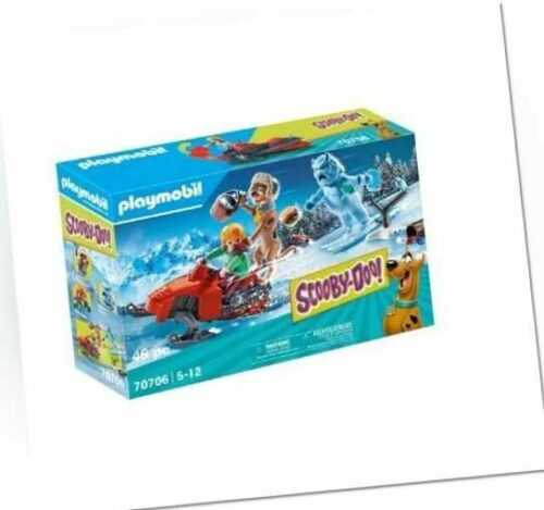 Neu PLAYMOBIL 70706 - Scooby-DOO! Abenteuer mit Snow Ghost Neu