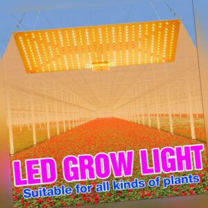 Grow LED Pflanzenlampe 42W/57W Vollspektrum Profi Pflanzenleuchte Pflanzenlicht