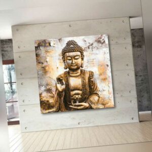 Leinwand Bild Buddha Abstrakt Wandbilder Schlafzimmer Wohnzimmer Bilder