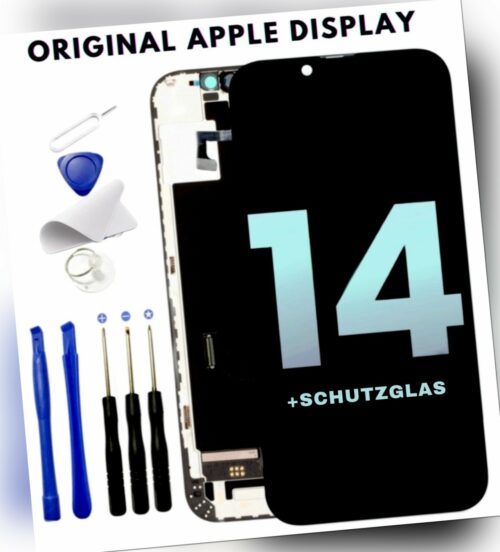 ⭐100% Original Apple Display iPhone 14+Schutzglas+Kit Ref.⭐️