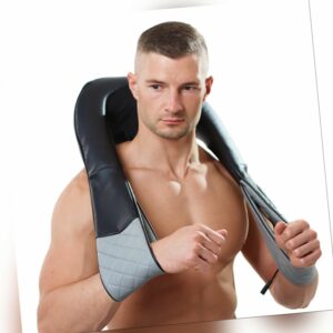 Massagegerät Rücken, Schulter und Nackenmassagegürtel mit Wärme, GESS Legenda