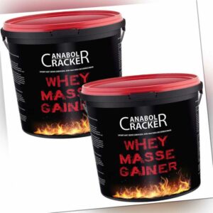 6000g WHEY MASSE GAINER - Eiweiss - Weight Hardgainer + Aminosäuren - Erdbeere