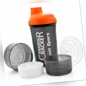 Anabol Cracker Protein /Eiweiß / Diät Shaker, 600+350ml