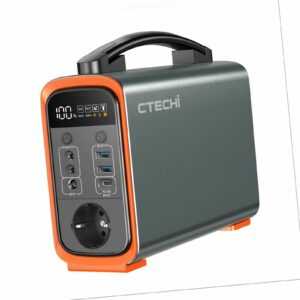 CTECHi GT200 tragbare Powerstation 240W / 240Wh Solar Strom Generator Powerbank