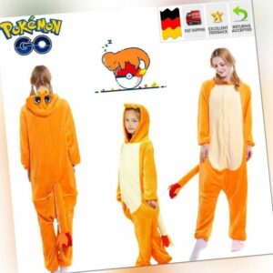FOR Pokemon Pikachu Charmander Pyjamas Party Kostüm Nachtwäsche Outfits Pyjama🎁