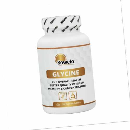 SOWELO GLYCIN 750mg TABLETTEN FREIE AMINOSÄURE GLYCINE