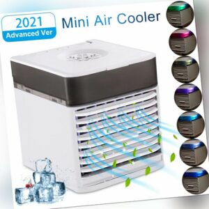 Mini Air Cooler Klimaanlage Klimagerät USB Luftkühler Befeuchter Ventilator DHL