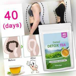 Morgens + Abends Detox Tea Lecker abnehmen Gewichtsverlusts Diät 💥