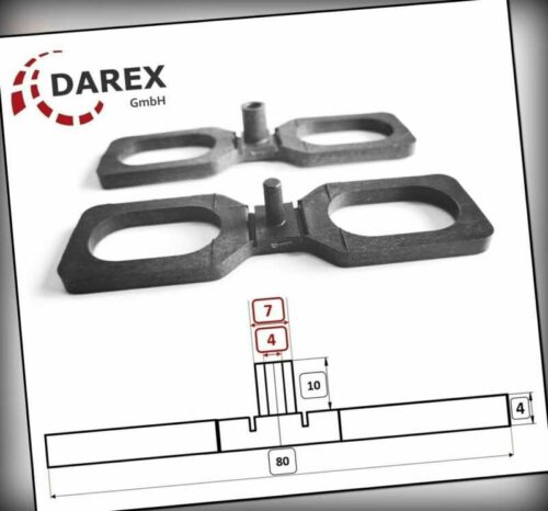 1000 PROFI Abstandhalter 7 mm für Terrassendielen Distanzhalter