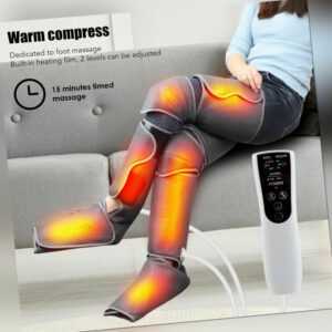 Beinmassagegerät Elektrisch Fußmassagegerät 3 Massagemodi Kompressionsmassage