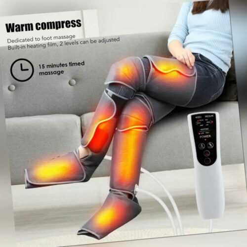 Beinmassagegerät Elektrisch Fußmassagegerät 3 Massagemodi Kompressionsmassage