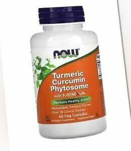 Now Foods Curcumin Phytosom, 60 pflanzliche Kapseln