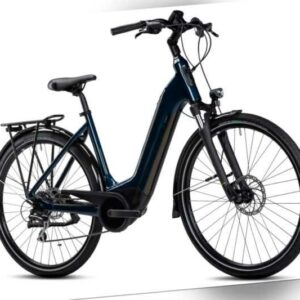 City E Bike 28 Zoll 400Wh Bosch Batterie Winora Tria 8 Deepsea, RH 46