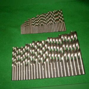 70 Stück HSS-G Spiralbohrer Set Sortiment Satz 1,0 - 10,0 x 0,5 mm Metallbohrer