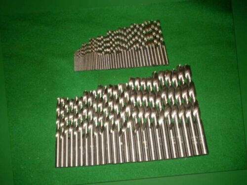 70 Stück HSS-G Spiralbohrer Set Sortiment Satz 1,0 - 10,0 x 0,5 mm Metallbohrer