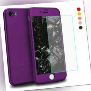 Hülle für iPhone 11 Pro Max X 7 8 SE 2020 360 Grad Schutz Cover Case Bumper