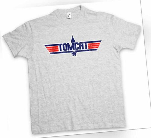 Tomcat T-Shirt Top Jet Fun Battle Airplane Gun Maverick Flugzeug Pilot